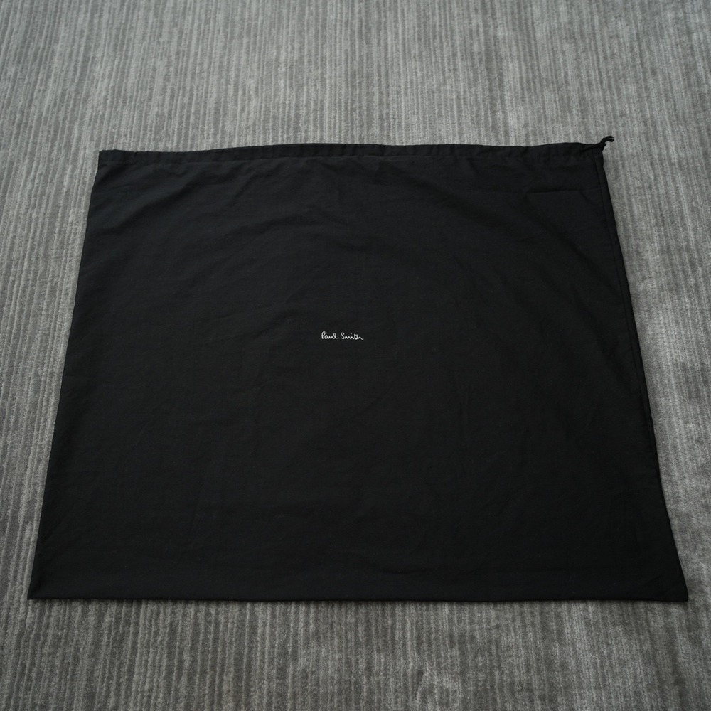 Paul Smith Large Dust Bag Cover Drawstring Pouch Black 31‎ x 25